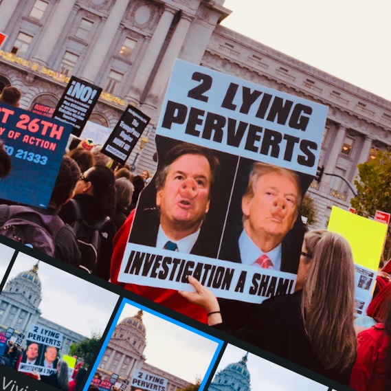 Trump/Kavanaugh for Shame, @themartinharo/Instagram