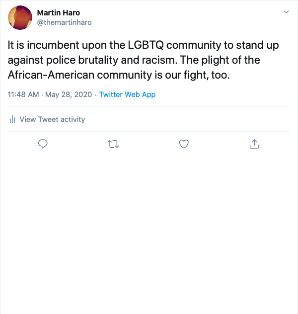 Gay Fact, Martin Haro